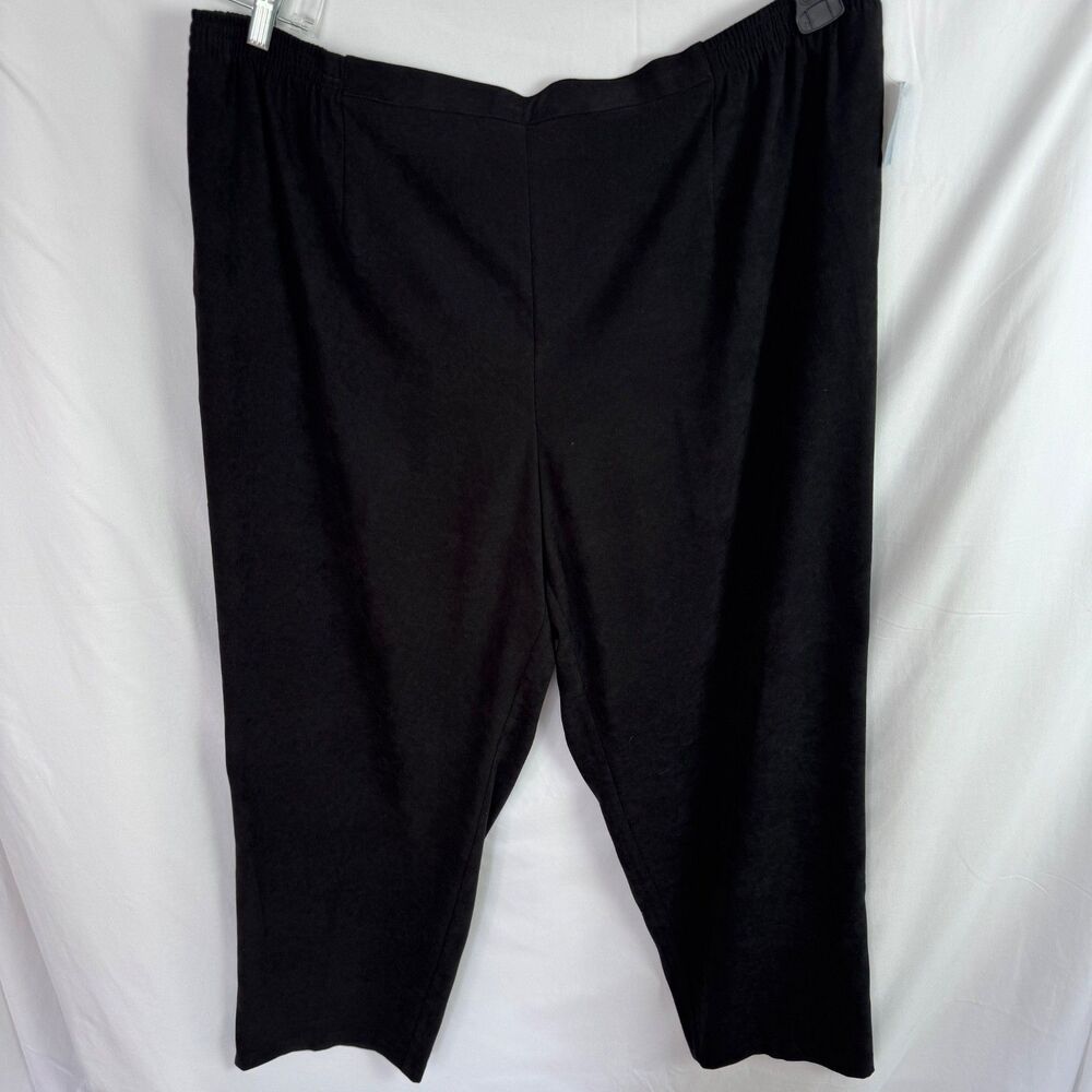 Koret Women's Pants Size 26W Black Pull On NEW